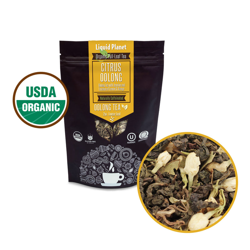 Liquid Planet Organic Tea ~ Citrus Oolong