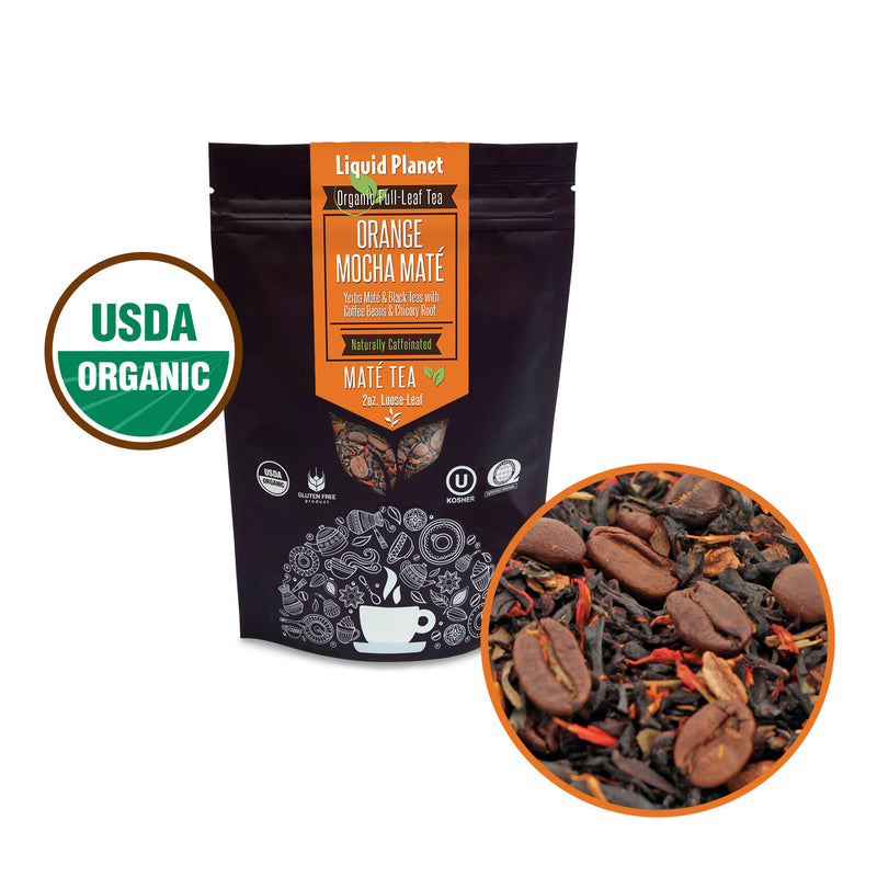 Liquid Planet Organic Tea ~ Orange Mocha Mate