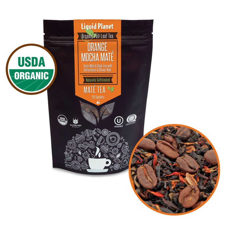 Liquid Planet Organic Tea ~ Orange Mocha Mate