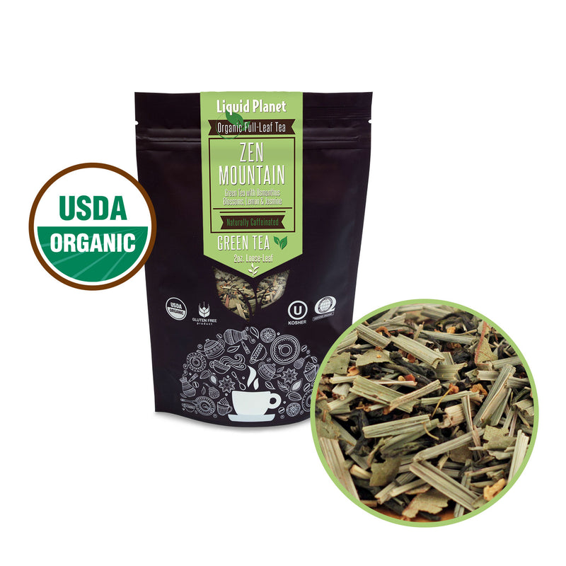 Liquid Planet Organic Tea ~ Zen Mountain