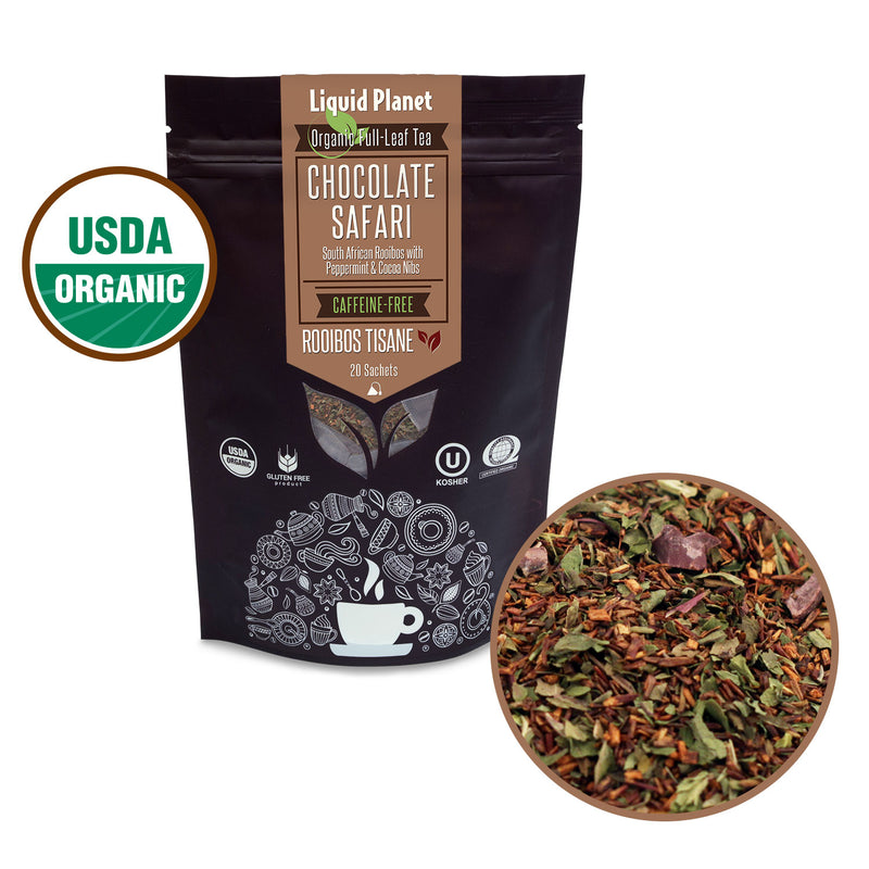 Liquid Planet Organic Tea ~ Chocolate Safari