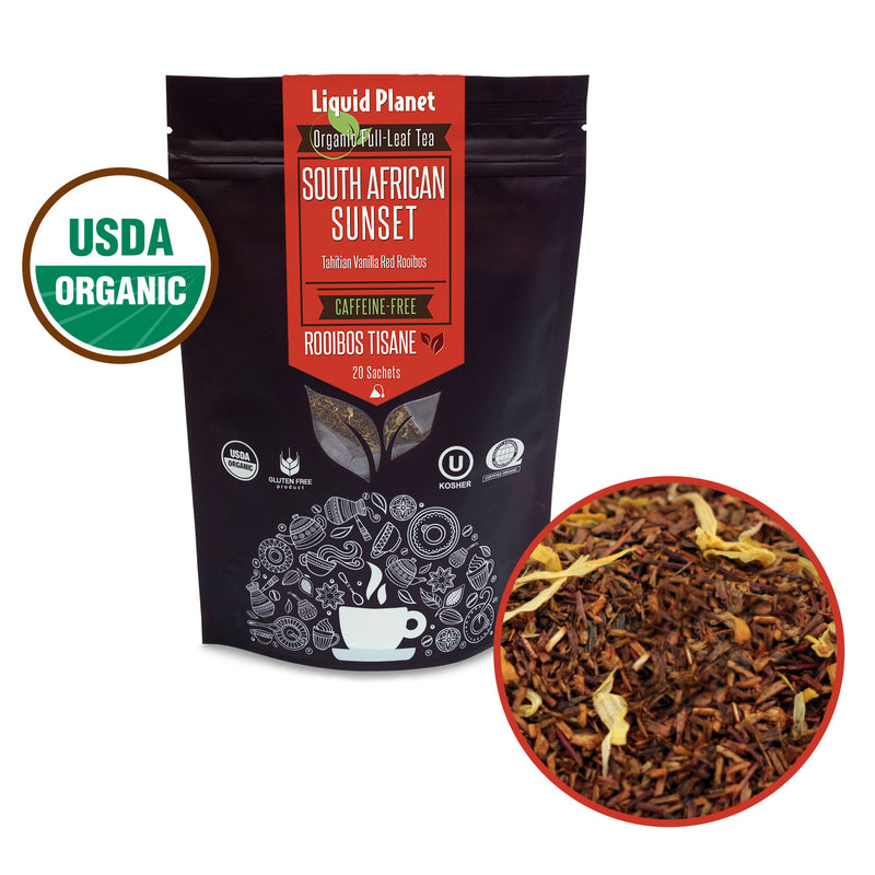 Liquid Planet Organic Tea ~ South African Sunset